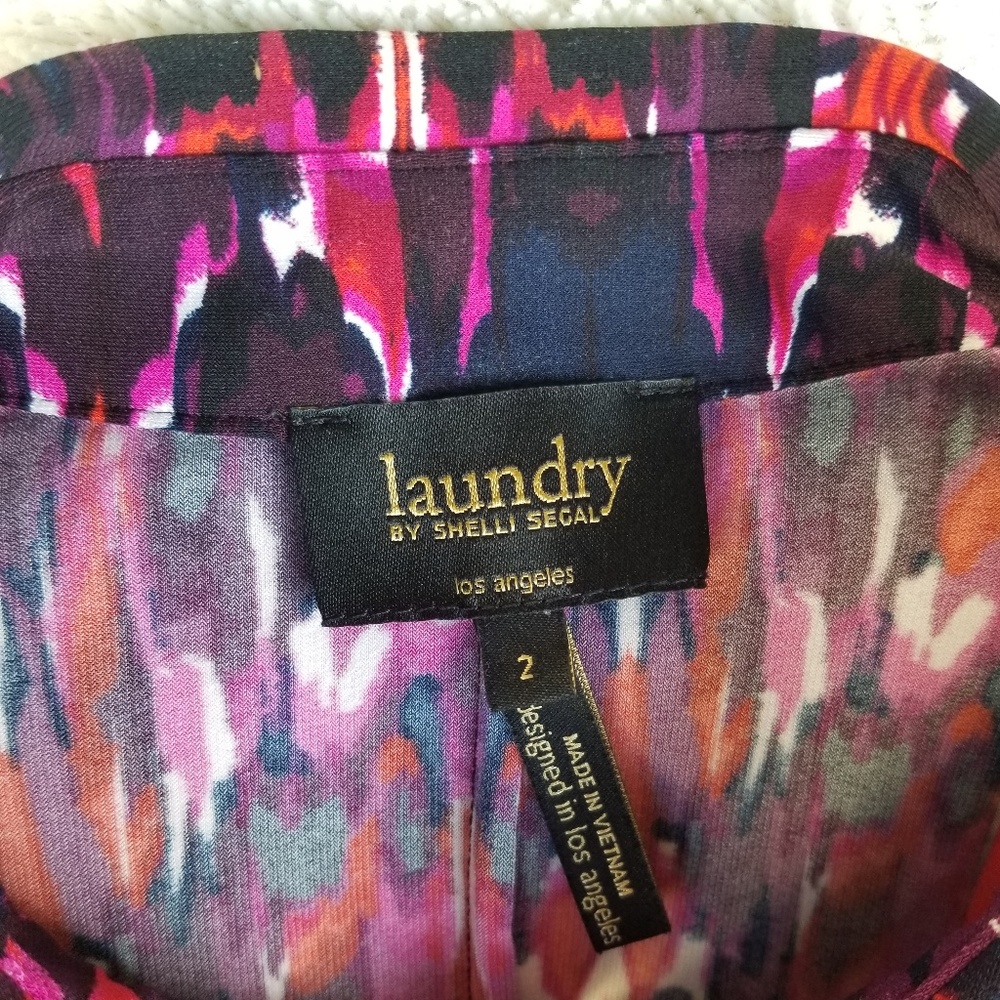 🌻 Laundry Multi-Color Button Down Dress